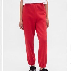 GAP High Rise VintageSoft Joggers – XL - Red